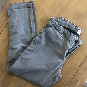 GREY CHINO PANTS GAP